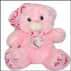 Pink Teddy bear  - Height 20cms - Click here to View more details about this Product